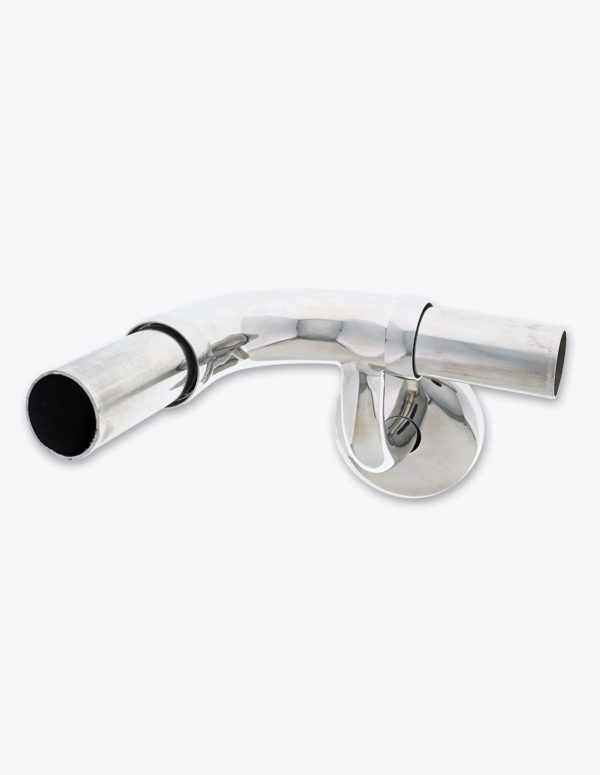 N3916 Elbow 90 Degree Horizontal LH Polished Stainless Steel NT